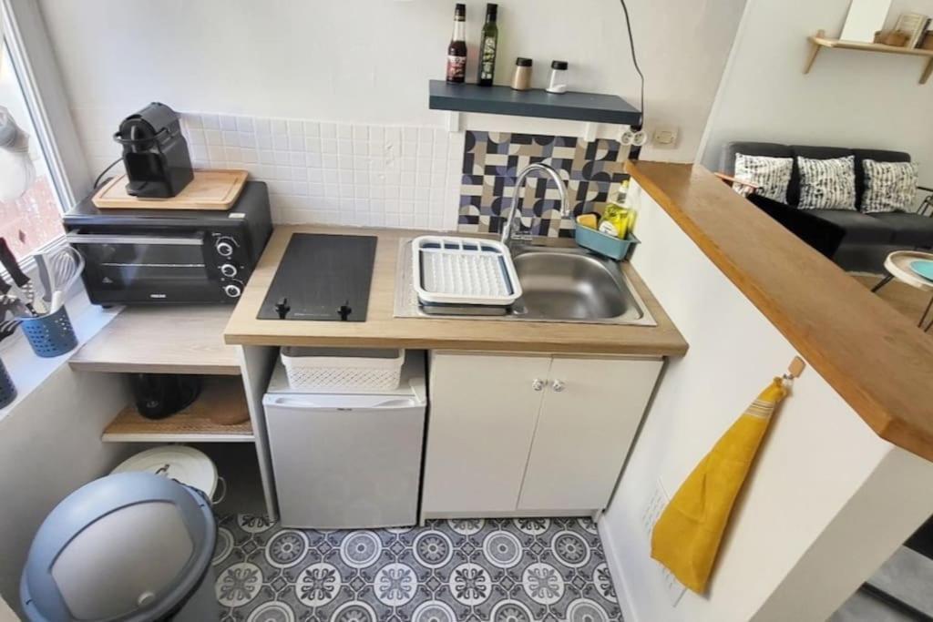 Studio Le Cosy Beach - Plage 50M - Rue Gratuite Σεν Μαλό Εξωτερικό φωτογραφία
